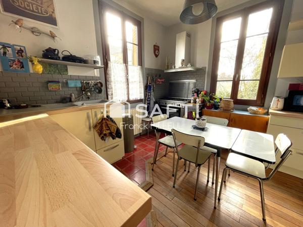 Rare! Maison avec garage, jardin prés de l'Auzette