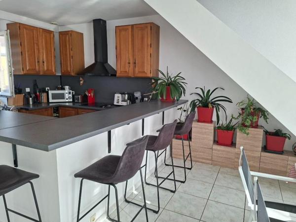 Duplex 112m² avec garage, 4 chambres