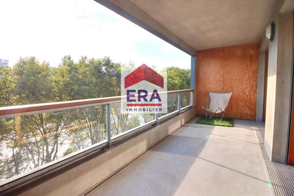 3 pièces 67 m² Balcon 19 m² vue Seine ? Résidence récente avec parking