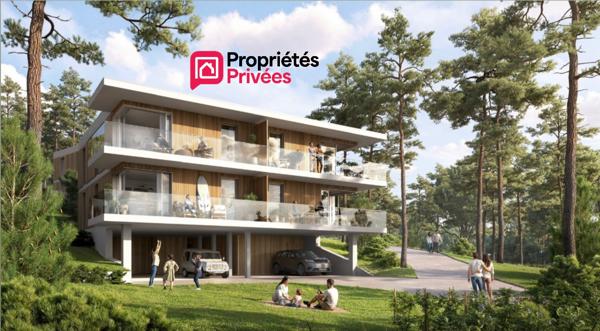 73 M2 - 2ème étage ASCENSEUR -  2 CHAMBRES + 1 BUREAU & 2 PARKINGS COUVERTS