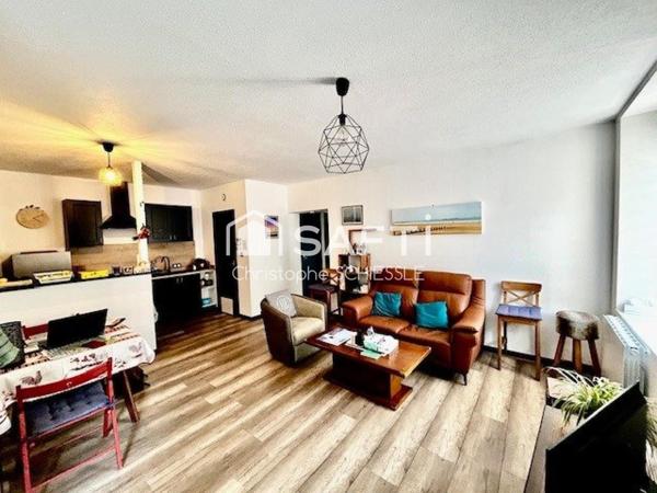 T2 en rez-de-chaussée avec cave