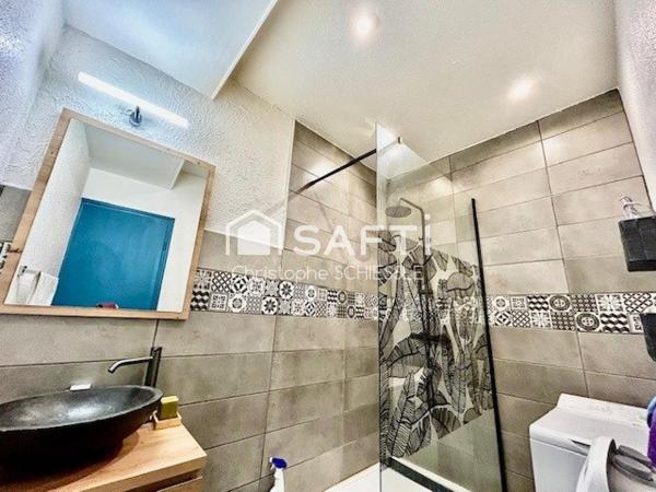 T2 en rez-de-chaussée avec cave