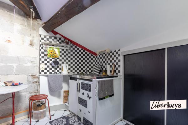 Studio fonctionnel de 21 m² - 34m² au sol secteur Graslin