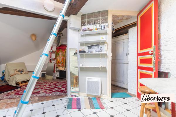Studio fonctionnel de 21 m² - 34m² au sol secteur Graslin