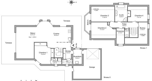 Location Maison 5 pièces 130.58 m² - Champagnier 38800
