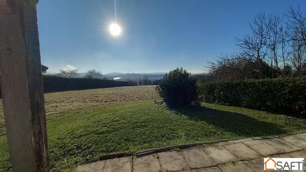 Parcelle 1ha18 maison semi-enterrée 90m2 , dépendances agricoles