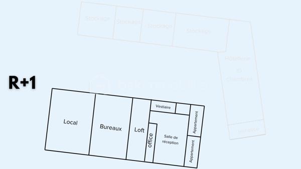 Local d'activité de 1 900 m²