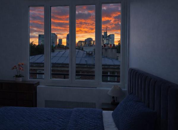 RARE – Neuilly-sur-Seine, élégant appartement de 70 m² baigné de lumière avec vue spectaculaire sur La Défense