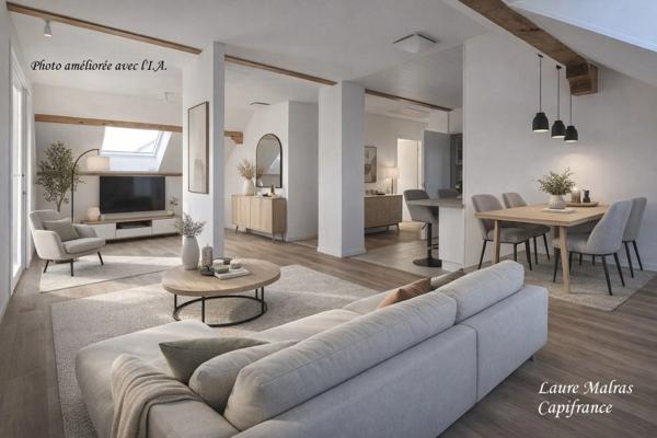 Appartement à vendre 4 pièces LA BALME DE SILLINGY (74)