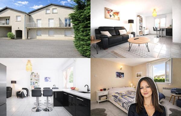 Appartement 2 pièces, 43 m², parking privatif