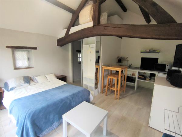 Maison 3 chambres, studio, hangar et grange