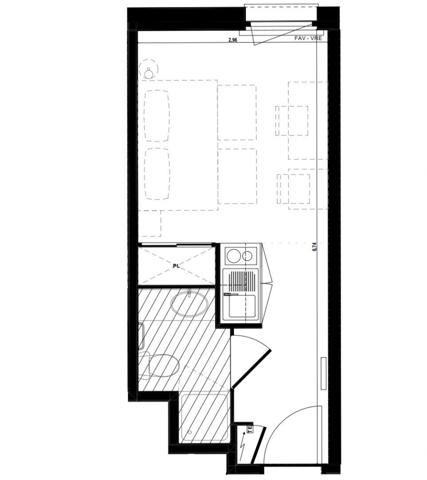 Studio à vendre 18 m² Lorient