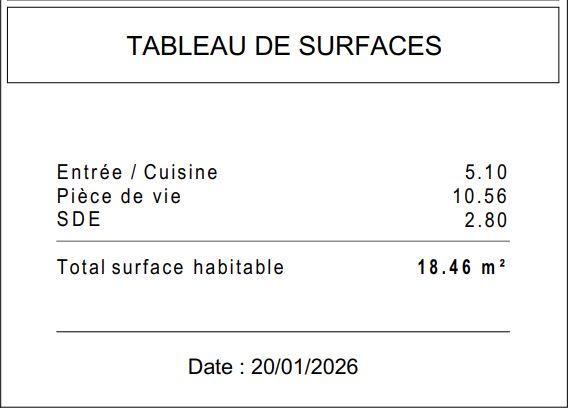 Studio à vendre 18 m² Lorient