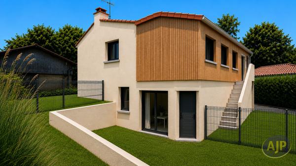 Appartement à vendre Vertou - 3 pièces, 66m² avec 2 chambre(s) à 179 900€ - AJP Immobilier Saint-Sébastien-sur-Loire