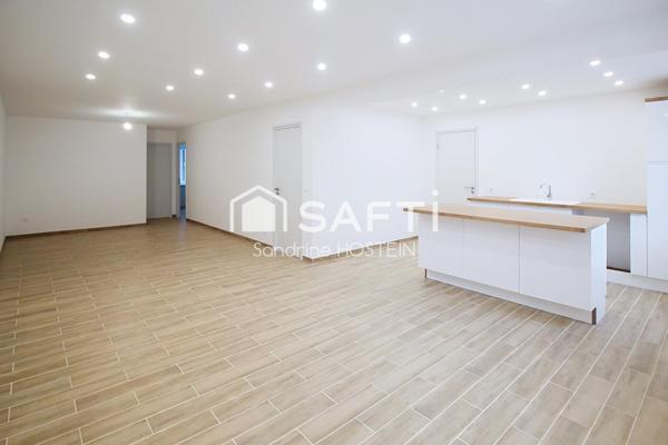 Appartement neuf rdc de 91m2 avec 3 chambres et dressing