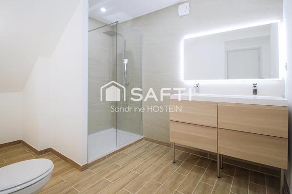 Appartement neuf rdc de 91m2 avec 3 chambres et dressing