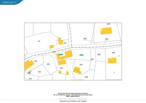À vendre porche de Digoin, maison à rénover avec dépendances / terrain 965m²