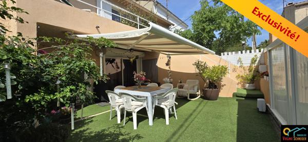 Ensuès-la-Redonne (13820) Maison de village de 104m² avec 3 chambres, jardin et 40m² d'annexes