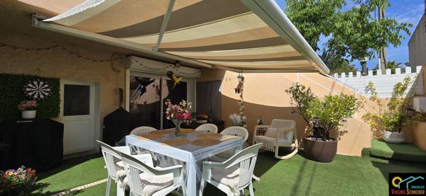 Ensuès-la-Redonne (13820) Maison de village de 104m² avec 3 chambres, jardin et 40m² d'annexes