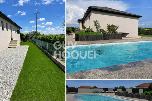 Maison moderne à vendre à Saint Bonnet de Mure - 4 pièces, piscine et confort absolu !