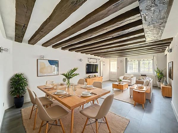 Saint Cyr sur Morin - Maison 3/4 chambres - garage et jardin de 449 m2