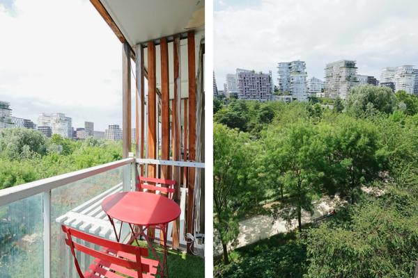 Appartement Paris 17 e - PARC MARTIN LUTHER KING / BATIGNOLLES
