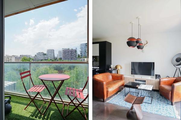 Appartement Paris 17 e - PARC MARTIN LUTHER KING / BATIGNOLLES