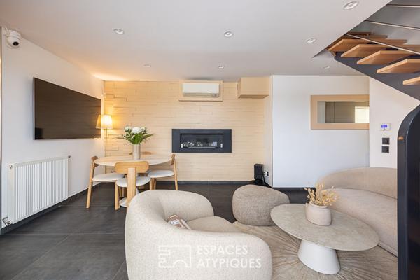 Duplex de standing T3 Meyzieu avec balcon et vue dégagée