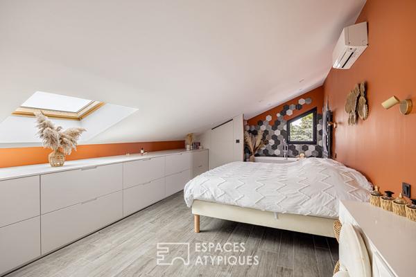 Duplex de standing T3 Meyzieu avec balcon et vue dégagée