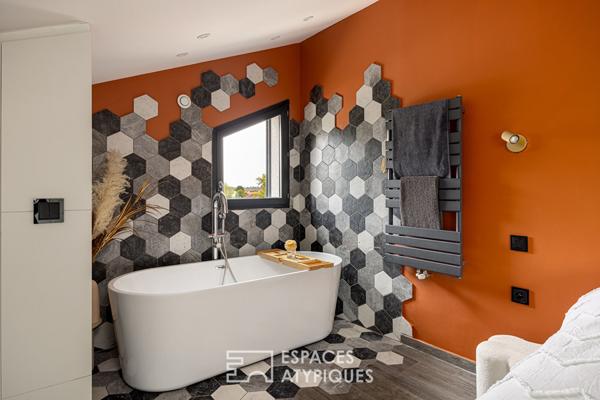 Duplex de standing T3 Meyzieu avec balcon et vue dégagée