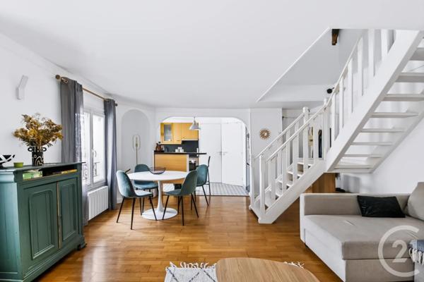 Appartement Duplex à vendre  3 pièces - 52,52 m 2   PARIS  - 75010
