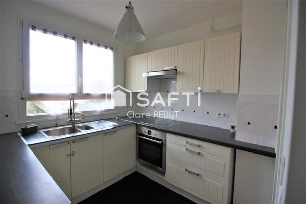 Beau F3 dernier étage, ascenseur, parking et cave