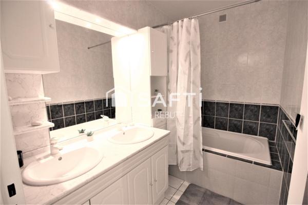 Beau F3 dernier étage, ascenseur, parking et cave