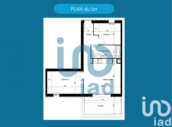 Appartement à vendre 3 pièces 60 m² Le Bouscat