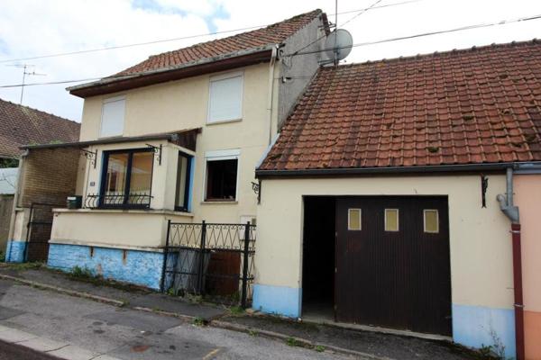 maison à rénover et garage