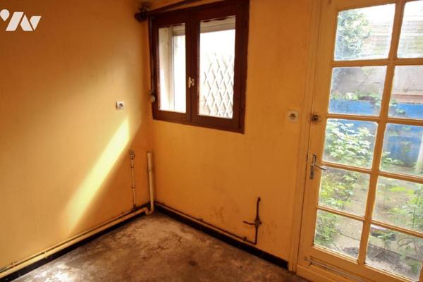 maison à rénover et garage