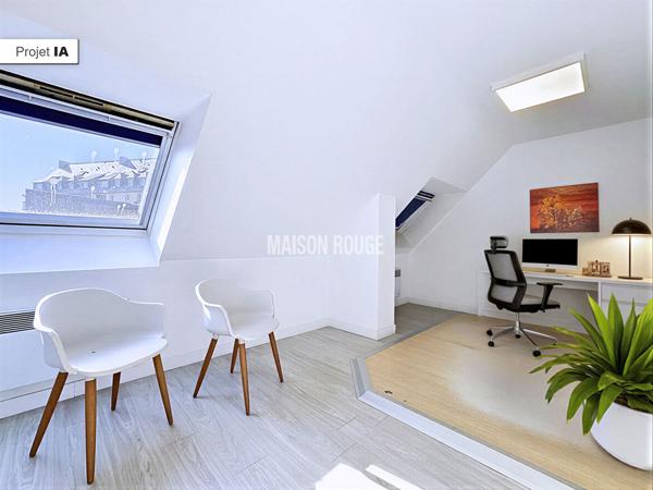 PAIMPOL Centre ! Ensemble immobilier idéal investisseurs, sur 2 niveaux, jardin, parking!