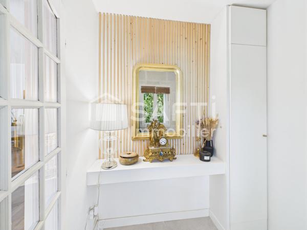 A Saint-Médard-en-Jalles, Damien Castagné présente une superbe maison en pierre rénovée avec charme, jardin et piscine