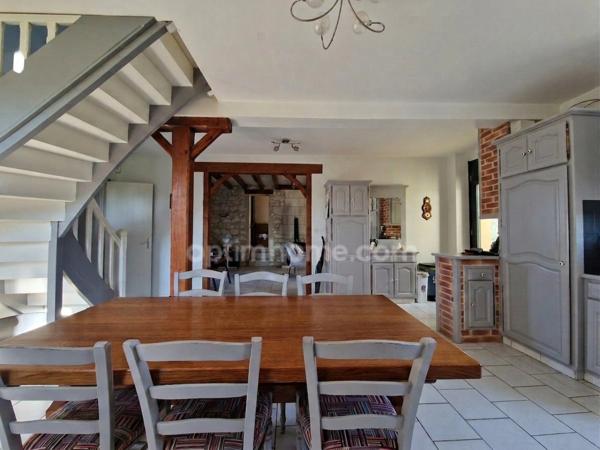 Maison à vendre 7 pièces - 5 chambres - 160 m² - parcelle de 4800 m² ( Ligueil 37)