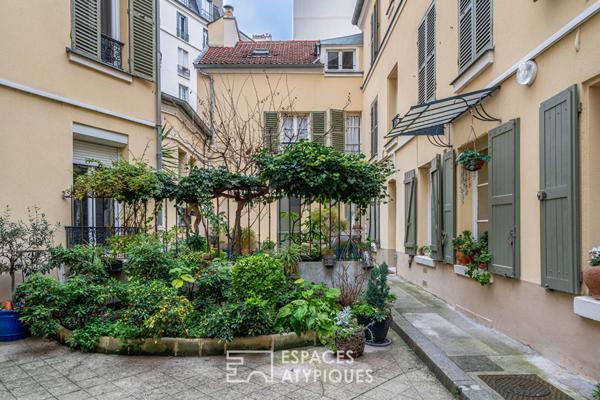 Maison-atelier avec cour intérieure, quartier Convention