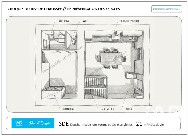 Maison à vendre 3 pièces 76 m² Mayenne