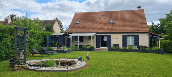 A VENDRE à MAROLLES SUR SEINE 77130,  pavillon d'environ 133m² habitable,