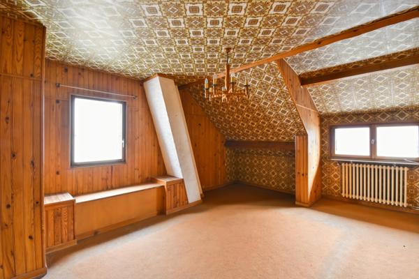 Maison individuelle avec sous sol total.