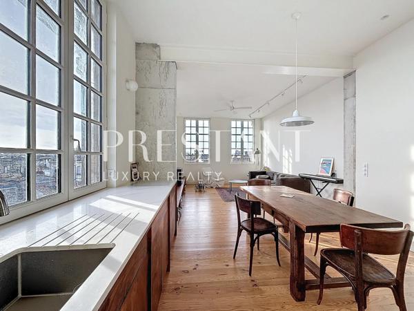 BORDEAUX – Croix de Seguey – Appartement d’architecte T3 rénové avec vue dégagée, BORDEAUX