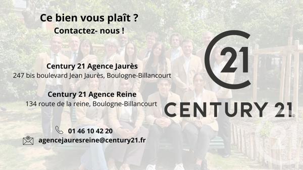 Appartement F2 à vendre  2 pièces - 37,74 m 2   BOULOGNE BILLANCOURT  - 92