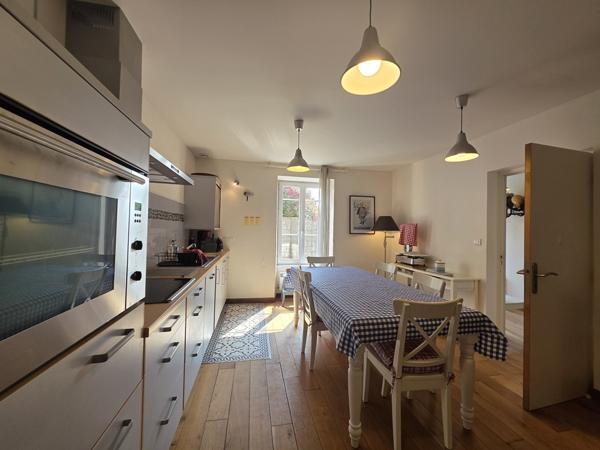L’ILE TUDY , A la pointe, Maison de Pêcheur rénovée “Esprit Coté Ouest” Avec Vue Mer de l’Etage