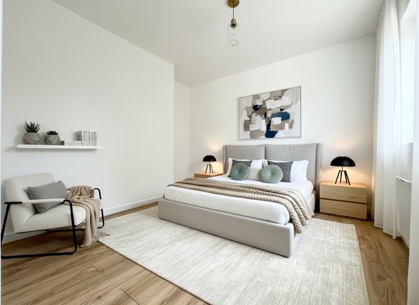 La Garde centre : Appartement T2 rez de jardin avec stationnement privatif