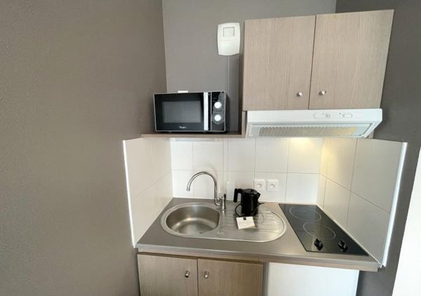 Studio 22m2 dans résidence hôtelière