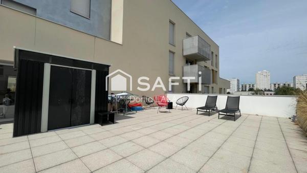Dernier étage avec terrasse XXL vendu loué