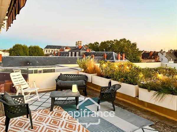 EXCLUSIVITE –Dernier étage • Terrasse exceptionnelle • Une véritable pépite au cœur de Chalon-sur-Saône